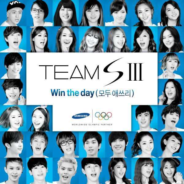 [Single] Team SIII (2PM, Miss A, Sistar, MBLAQ, 4Minute, ZE:A, Nine Muses, DalShabet, B1A4) - Win The Day