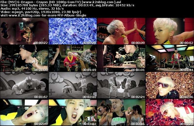 [MV] G-Dragon - Crayon (GomTV HD 1080p)