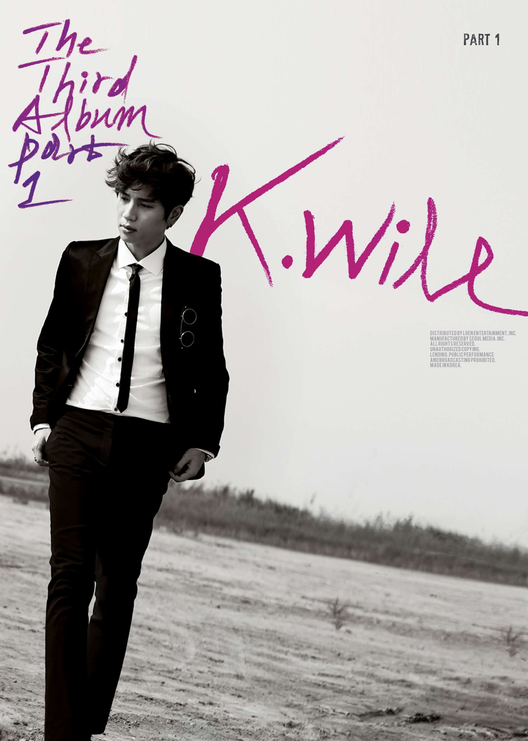 [Album] K.Will - The 3rd Album Part. 1