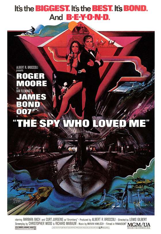 James Bond 007 The Spy Who Loved Me Poster