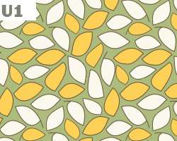 Tile Leaves Pattern