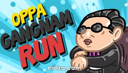 Oppa Gangnam Run Logo