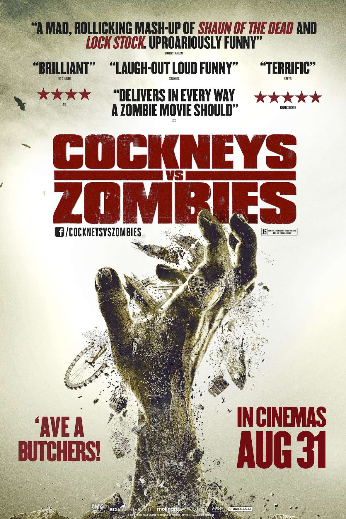 Cockneys vs Zombies - 2012 DVDRip XviD - Türkçe Altyazılı Tek Link indir