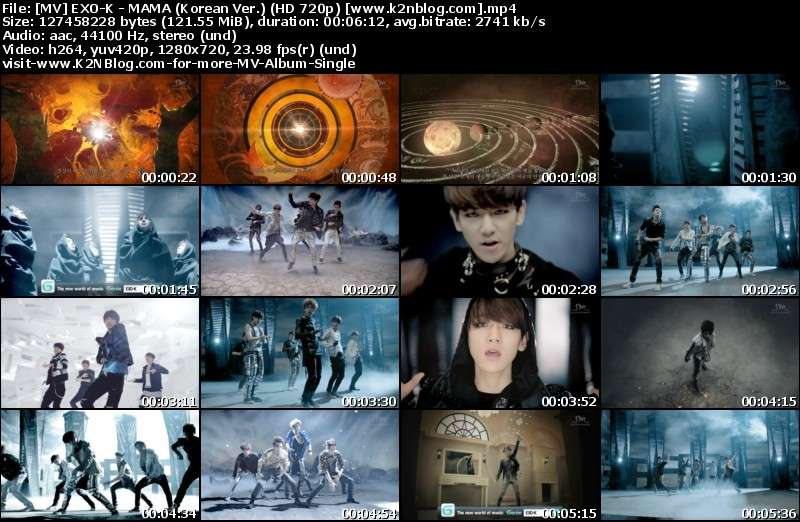 Download [MV] EXO-K – MAMA (Korean Ver.) [HD 720p Youtube]