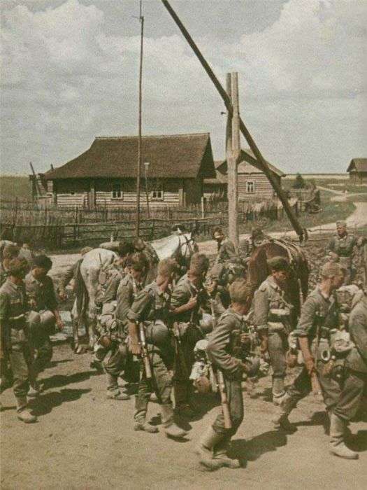 El Ejército Alemán en color