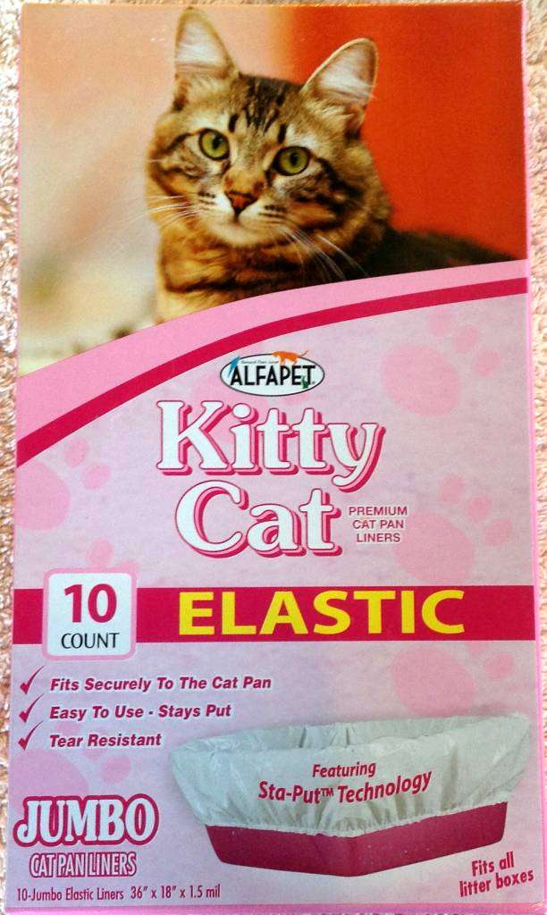 New Alfa Pet Kitty Cat Jumbo Elastic Litter Box Liners 10 count eBay