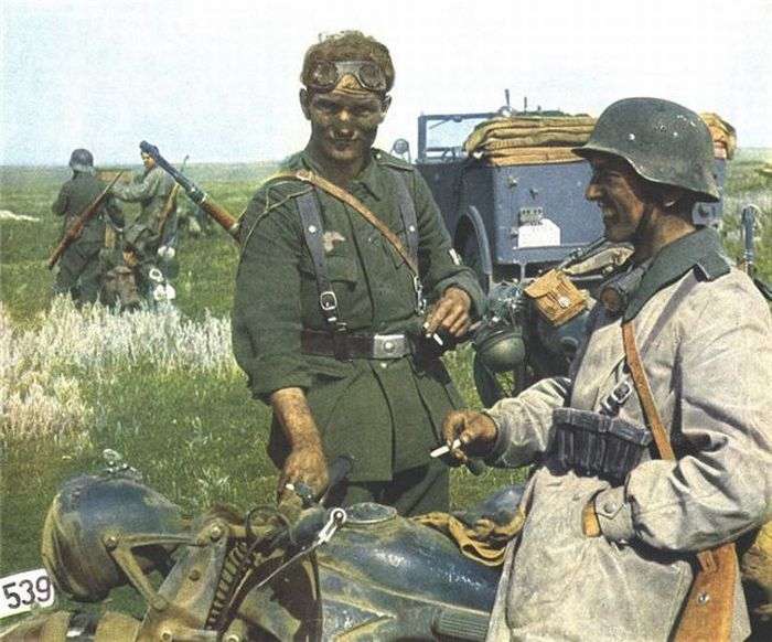 El ejército alemán en color