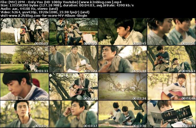 [MV] 2PM - Only You (HD 1080p Youtube)