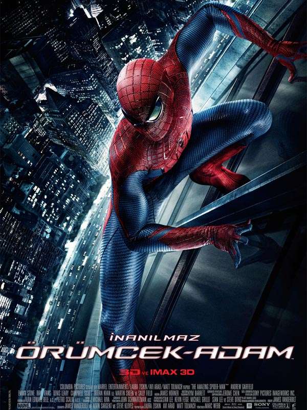 İnanılmaz Örümcek Adam - 2012 720p DVDRip XviD AC3 - Türkçe Altyazılı indir